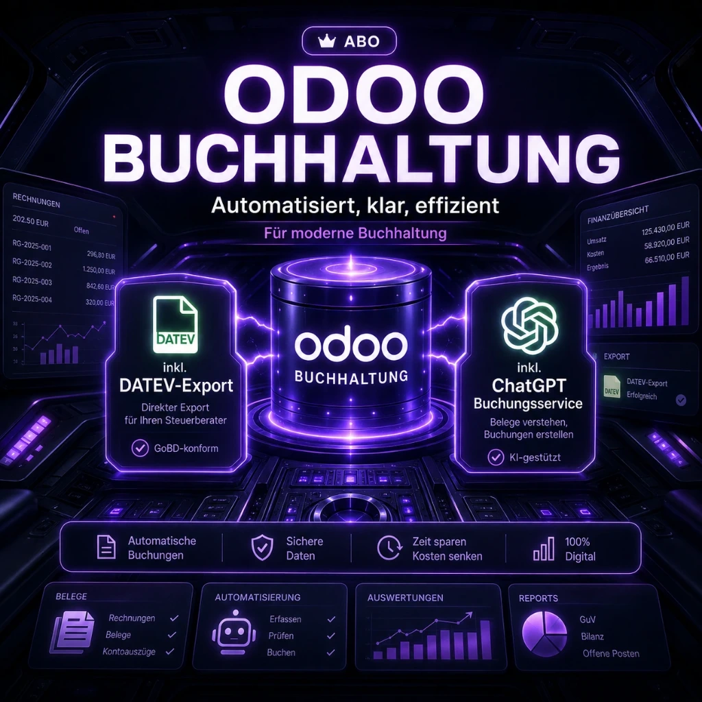 Odoo Buchhaltungsautomatisiserung